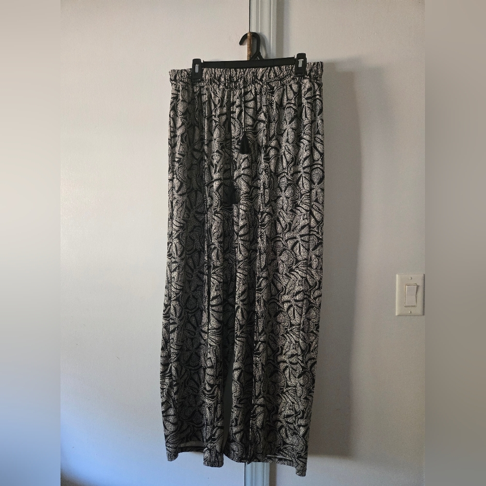 Robert Louis Monochrome Patterned Pants